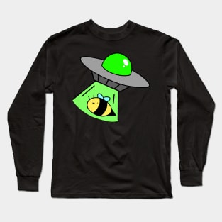Bee Alien Abduction Long Sleeve T-Shirt